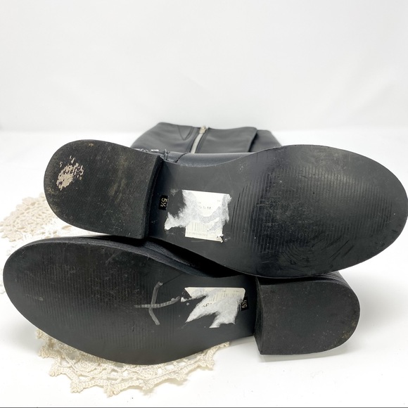 Steve Madden | Diabla Black Studded Tall Boots - Picture 6 of 8